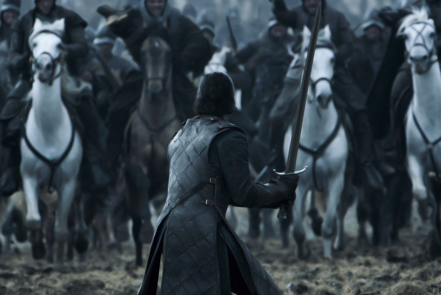 Game of Thrones Jon Snow | Battle of the Bastards Poster | TV Show Wall Art
