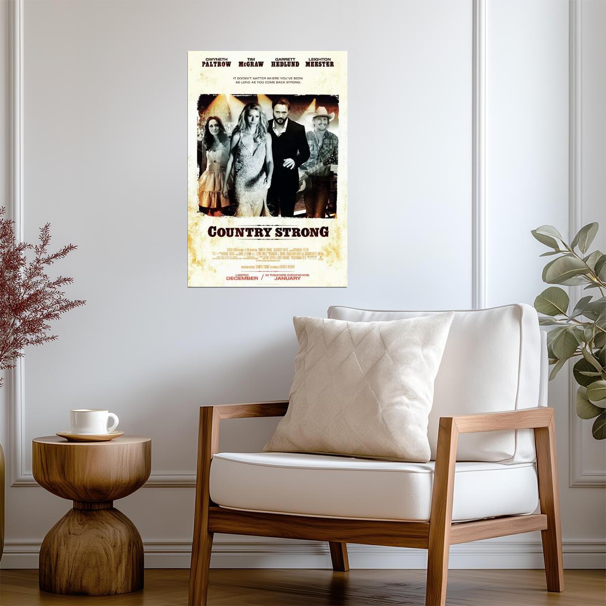 Country Strong | Gwyneth Paltrow | Music Drama Movie Poster - Movies & TV Poster