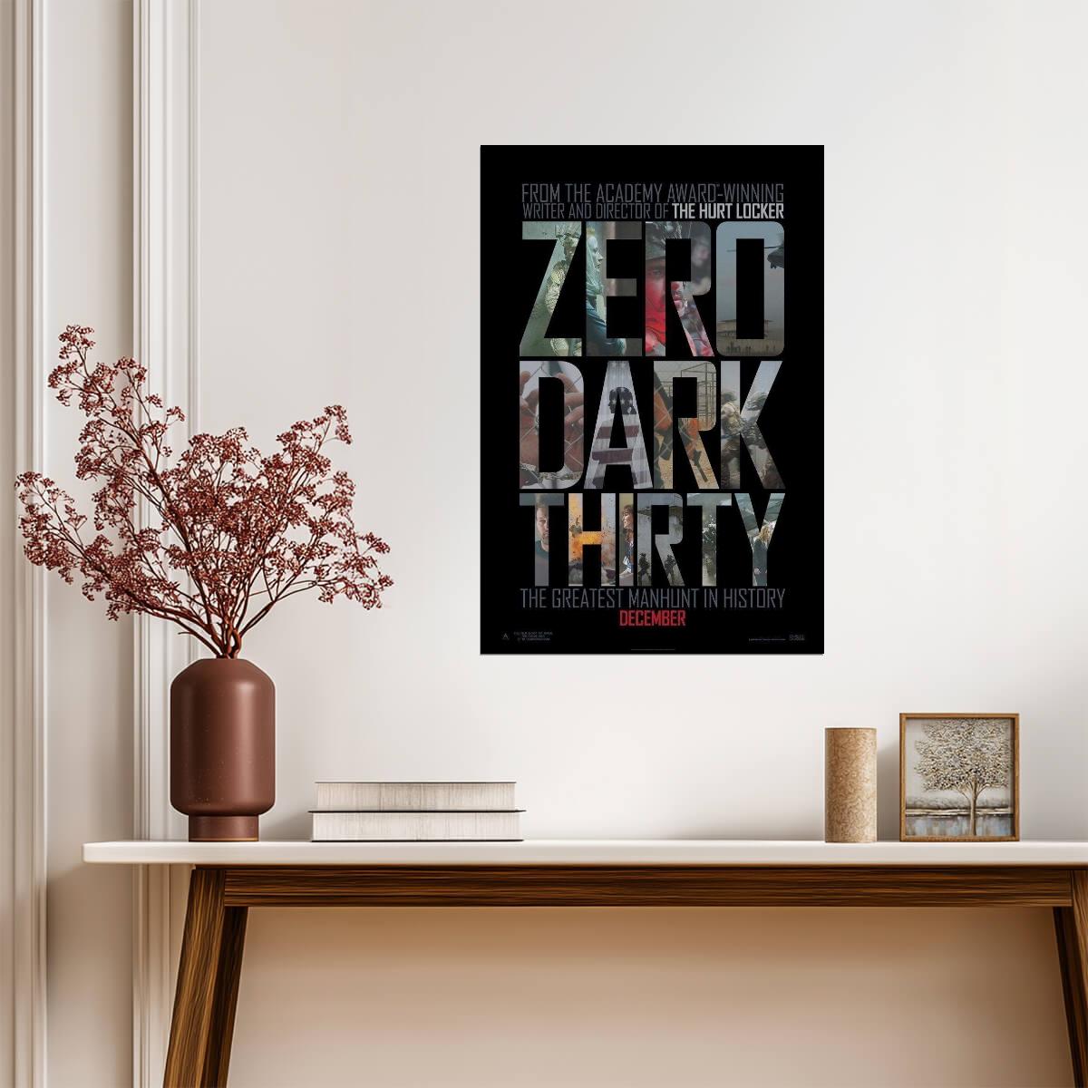 Zero Dark Thirty | Jessica Chastain | Thriller Movie Poster - Movies & TV Poster