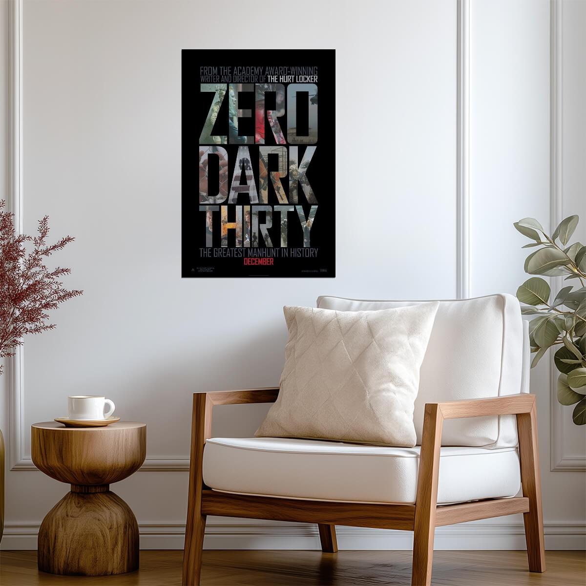 Zero Dark Thirty | Jessica Chastain | Thriller Movie Poster - Movies & TV Poster