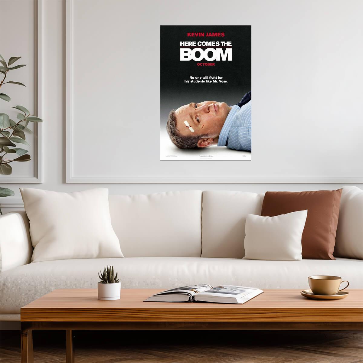 Here Comes the Boom Kevin James | MMA Comedy Movie Poster | Sports Film Fan Art - Movies & TV Poster