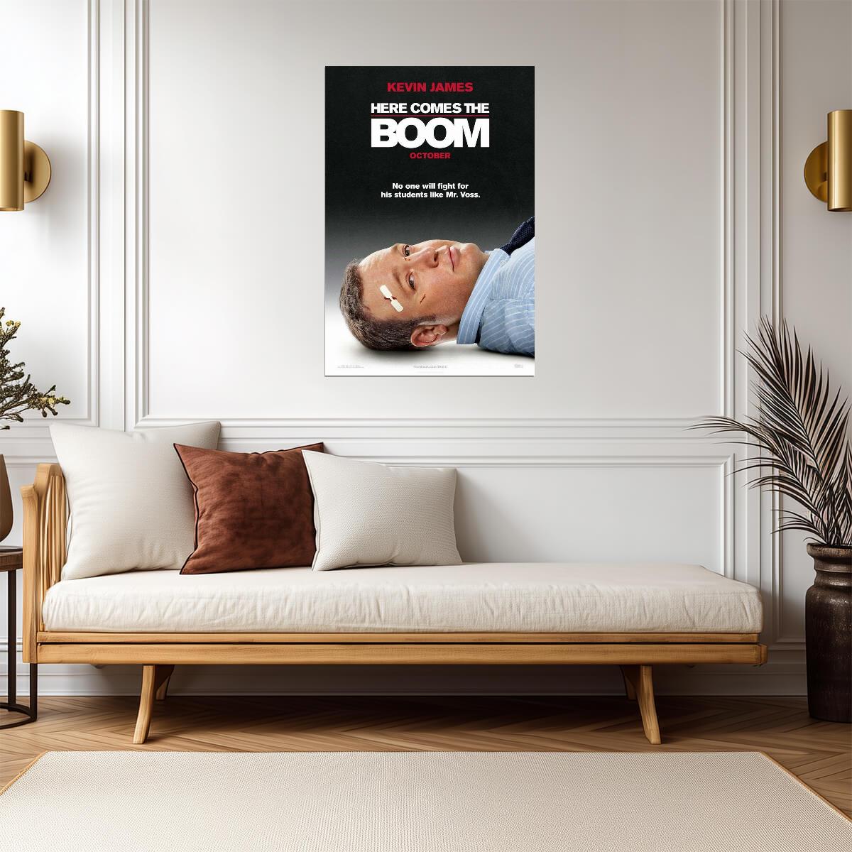 Here Comes the Boom Kevin James | MMA Comedy Movie Poster | Sports Film Fan Art - Movies & TV Poster