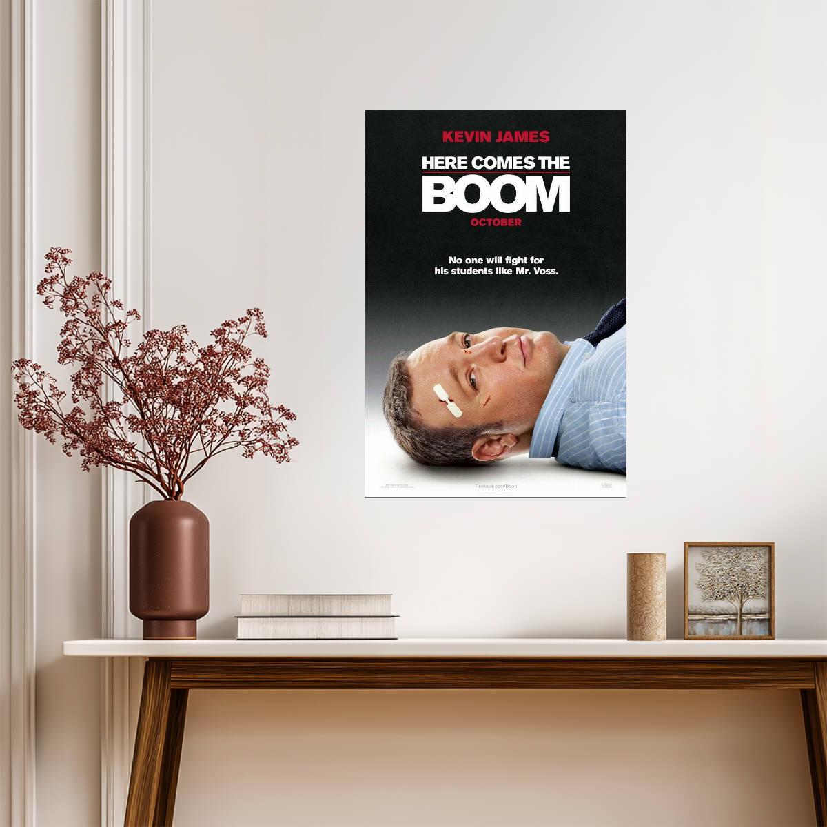 Here Comes the Boom Kevin James | MMA Comedy Movie Poster | Sports Film Fan Art - Movies & TV Poster