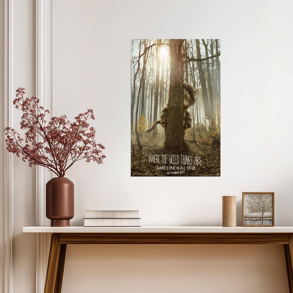 Where the Wild Things Are | Carol the Wild Thing | Fantasy Adventure Film Poster - Movies & TV Poster