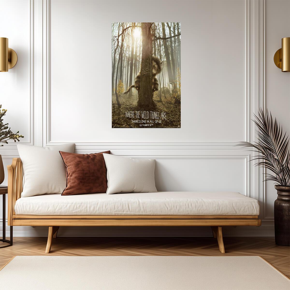 Where the Wild Things Are | Carol the Wild Thing | Fantasy Adventure Film Poster - Movies & TV Poster