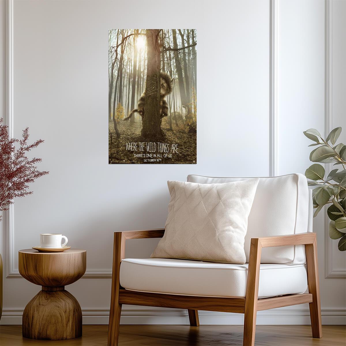 Where the Wild Things Are | Carol the Wild Thing | Fantasy Adventure Film Poster - Movies & TV Poster