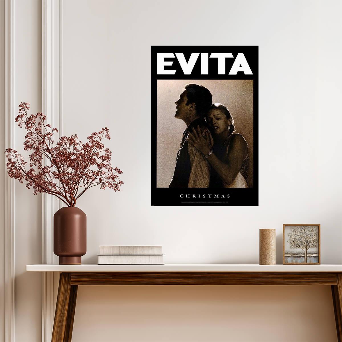 Evita Eva Perón | Historical Musical Drama Poster | Andrew Lloyd Webber Art - Movies & TV Poster