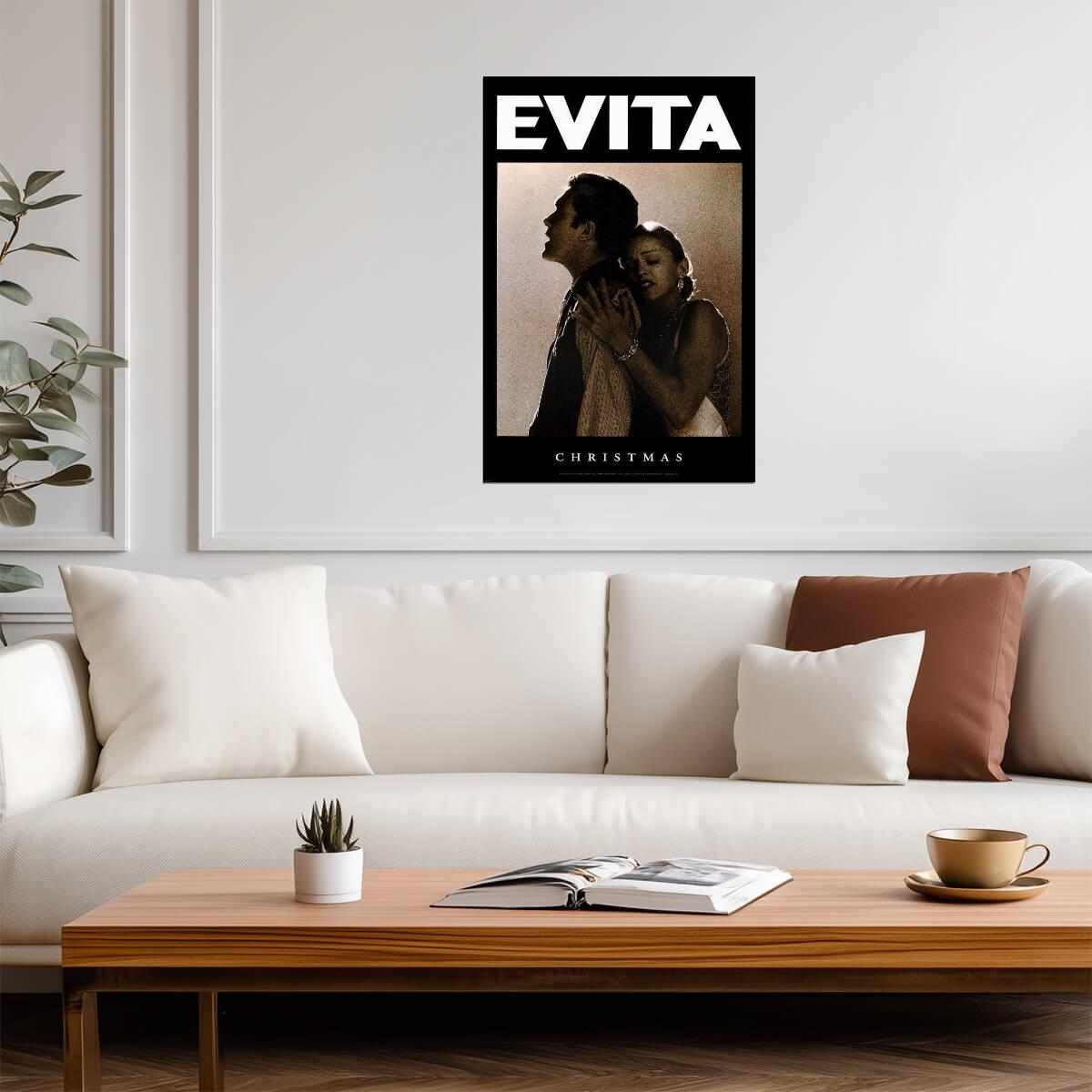 Evita Eva Perón | Historical Musical Drama Poster | Andrew Lloyd Webber Art - Movies & TV Poster