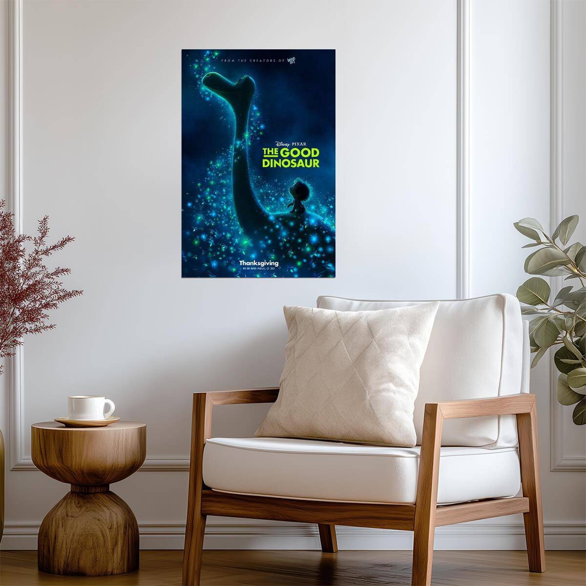 The Good Dinosaur | Animated Movie Poster | Prehistoric Adventure Art - Movies & TV Poster