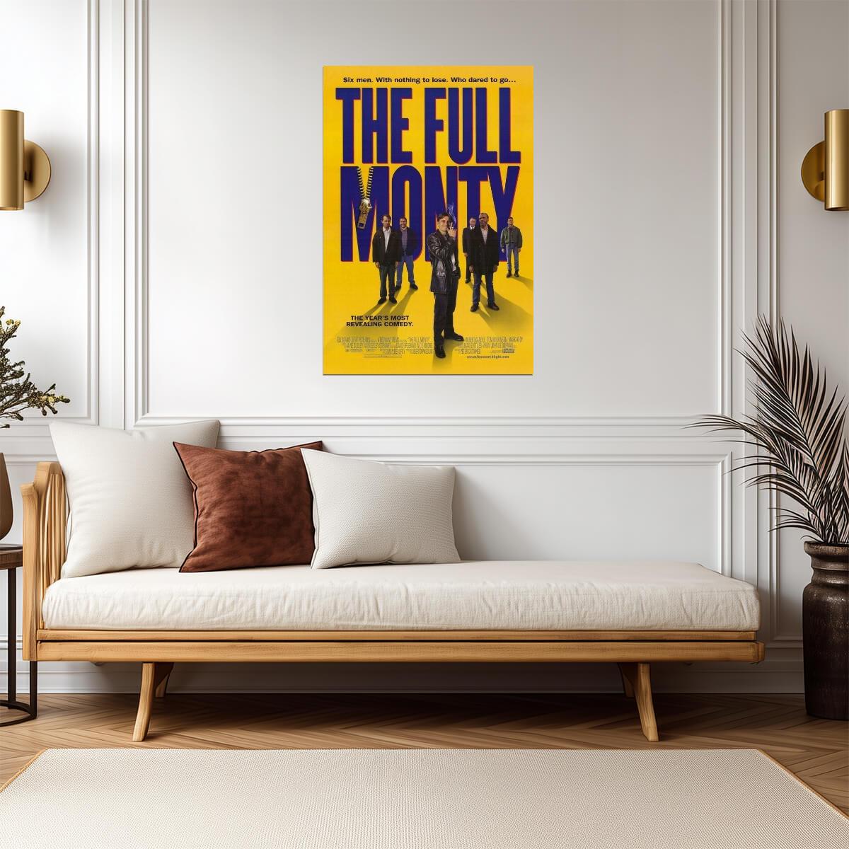 The Full Monty | British Comedy Movie Poster | 90s Film Wall Art - Movies & TV Poster