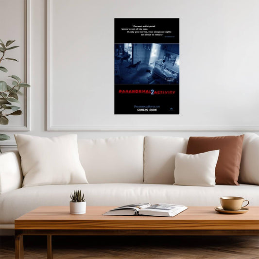 Paranormal Activity 2 | Found Footage Horror Poster | Supernatural Movie Art - Movies & TV Poster