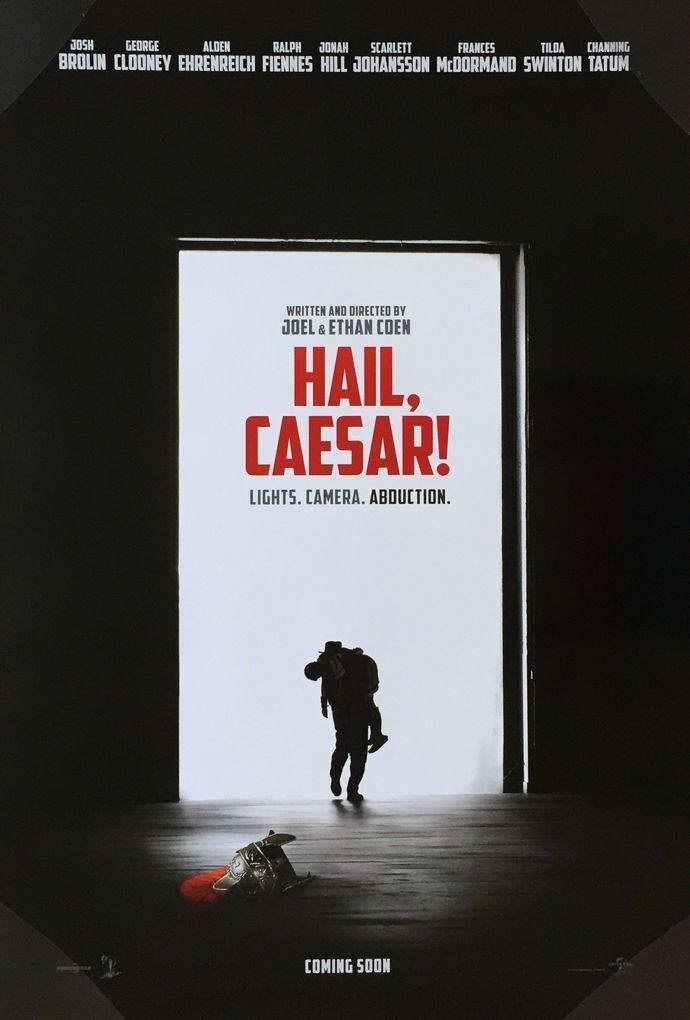 Hail Caesar a Coen Brothers Film | Old Classic Comedy Poster | Star-Studded Movie Art - Movies & TV Poster