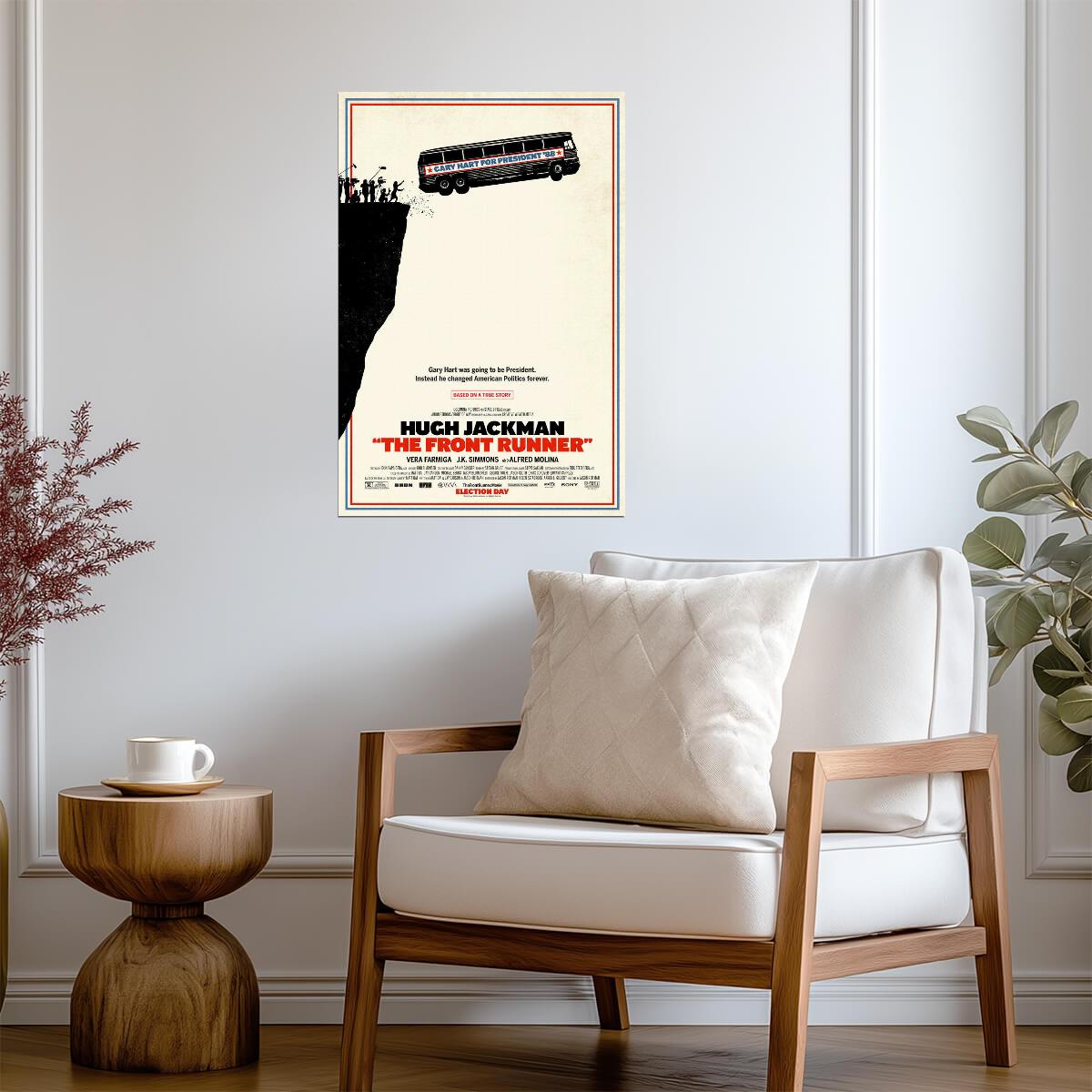 The Front Runner Hugh Jackman | Gary Hart Biopic | Political Drama Movie Poster - Movies & TV Poster