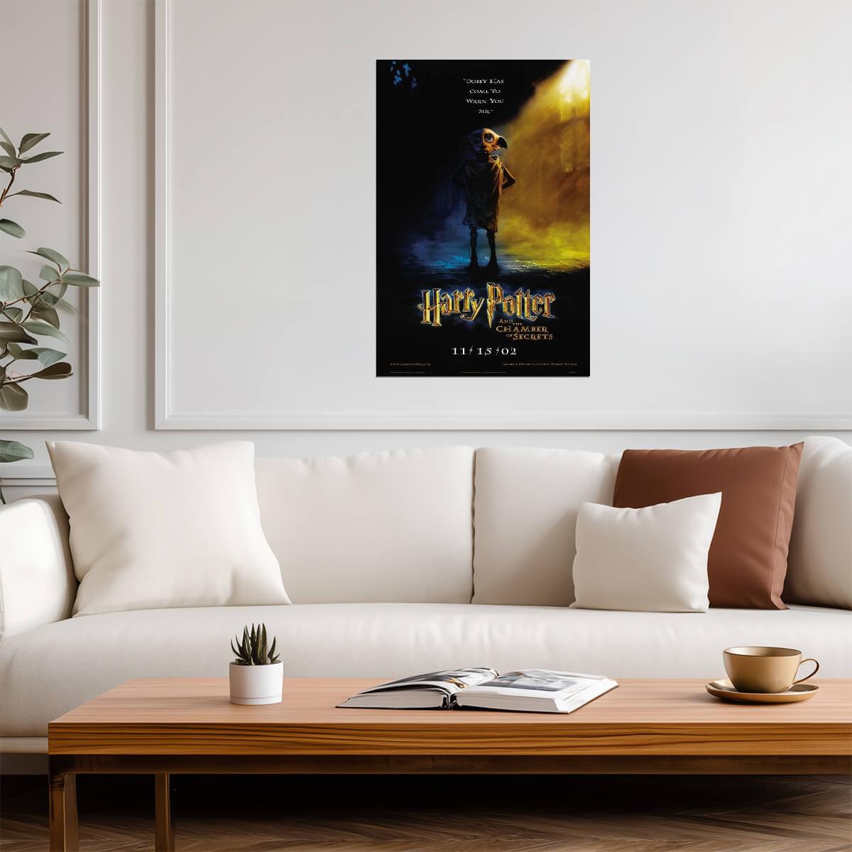 Harry Potter and the Chamber of Secrets | Fantasy Movie Poster | Wizarding World Wall Art - Movies & TV Poster