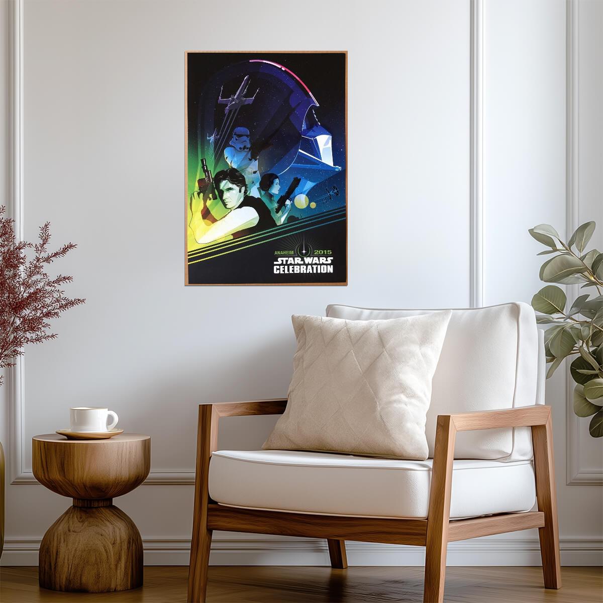 Star Wars Celebration Anaheim 2015 | Convention Art Print | Sci-Fi Event Poster - Movies & TV Poster