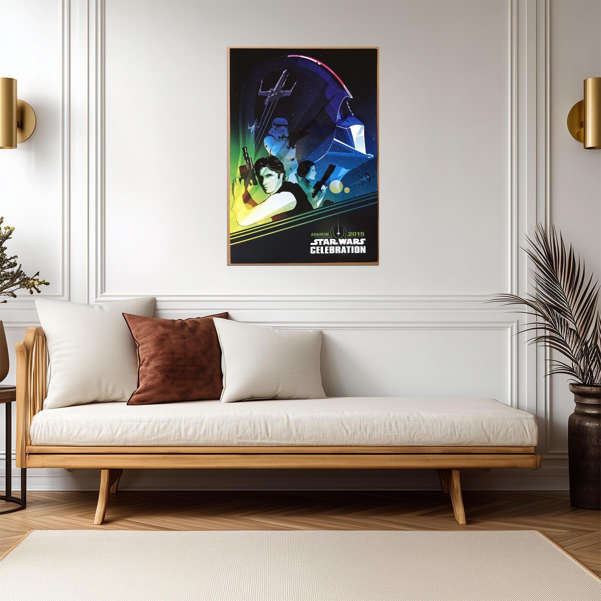 Star Wars Celebration Anaheim 2015 | Convention Art Print | Sci-Fi Event Poster - Movies & TV Poster