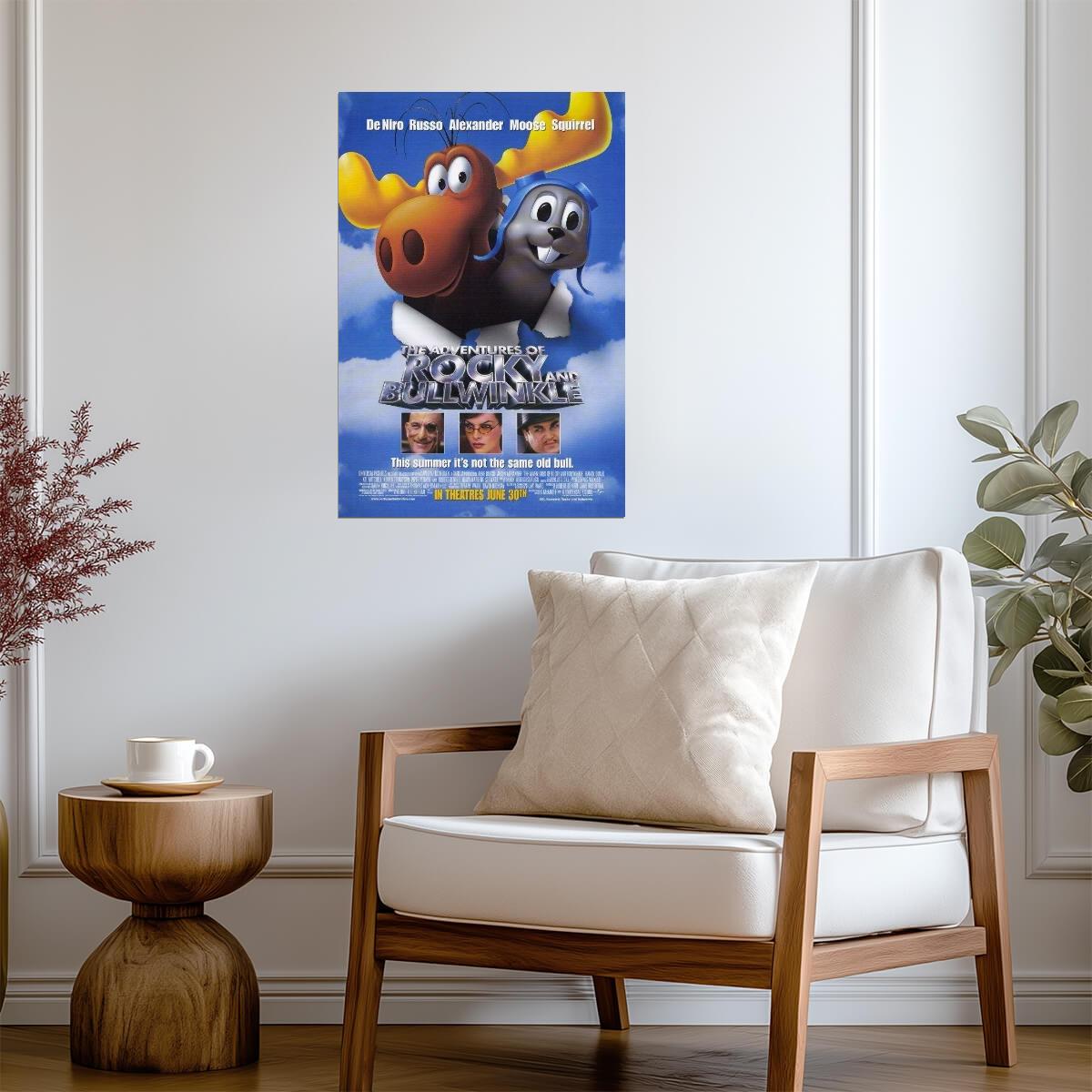 The Adventures of Rocky and Bullwinkle 2000 | Family Comedy Movie Poster - Movies & TV Poster