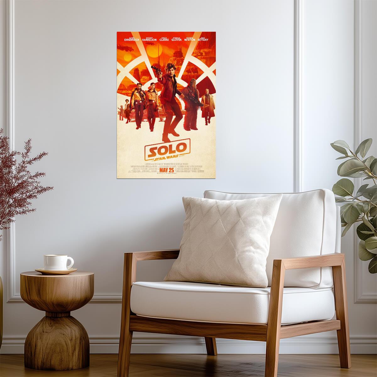 Solo: A Star Wars Story | A Ron Howard Film | Sci-Fi Movie Poster - Movies & TV Poster