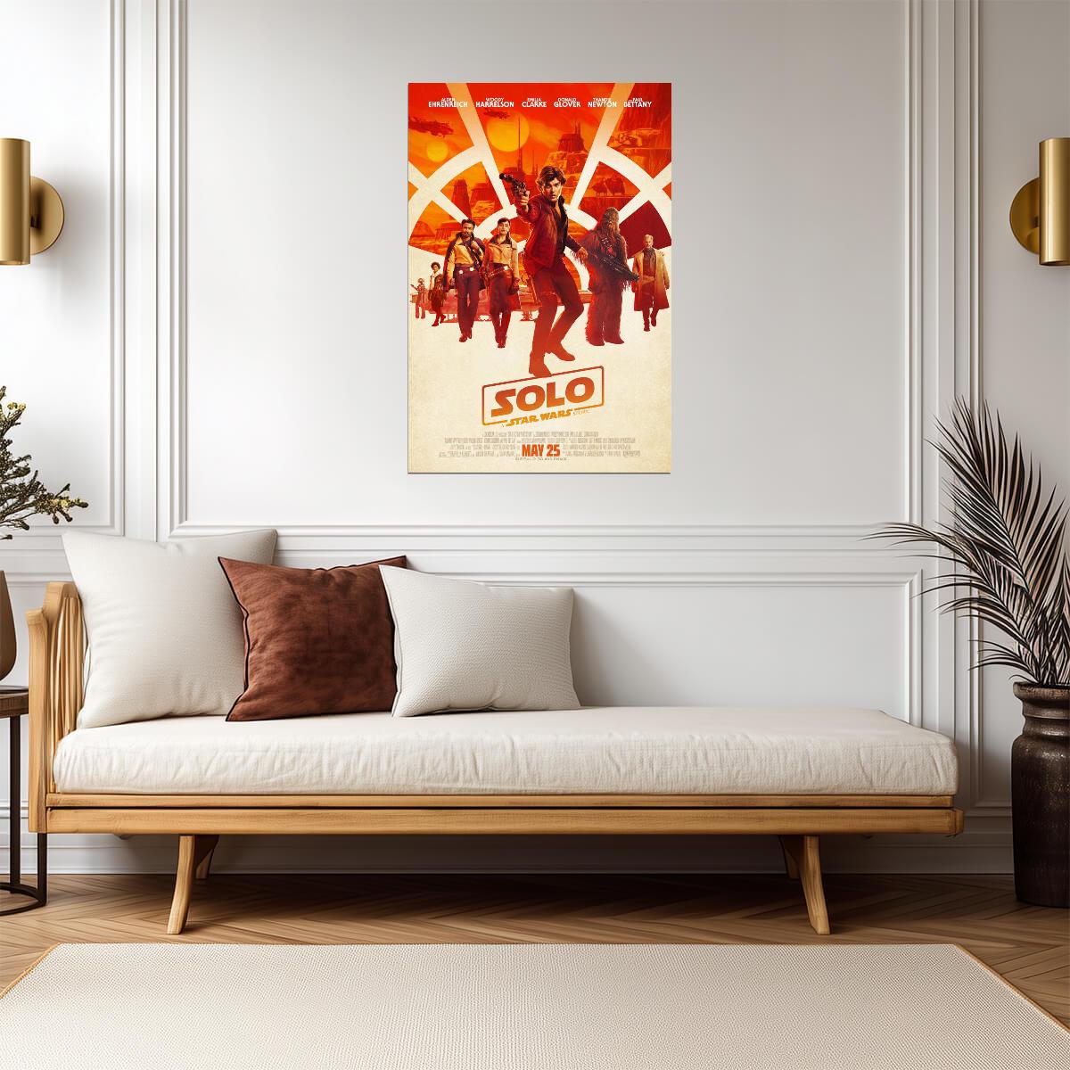 Solo: A Star Wars Story | A Ron Howard Film | Sci-Fi Movie Poster - Movies & TV Poster