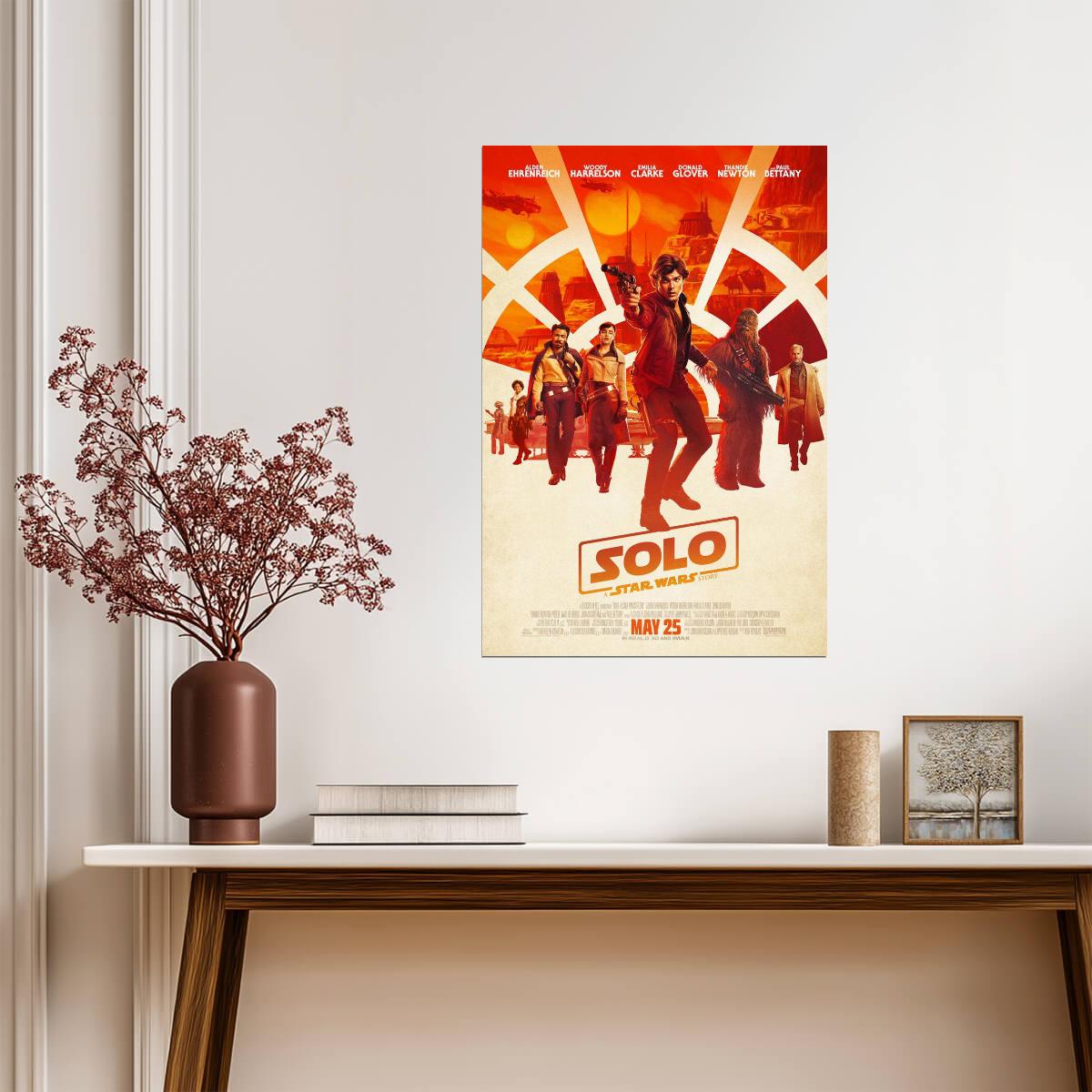 Solo: A Star Wars Story | A Ron Howard Film | Sci-Fi Movie Poster - Movies & TV Poster