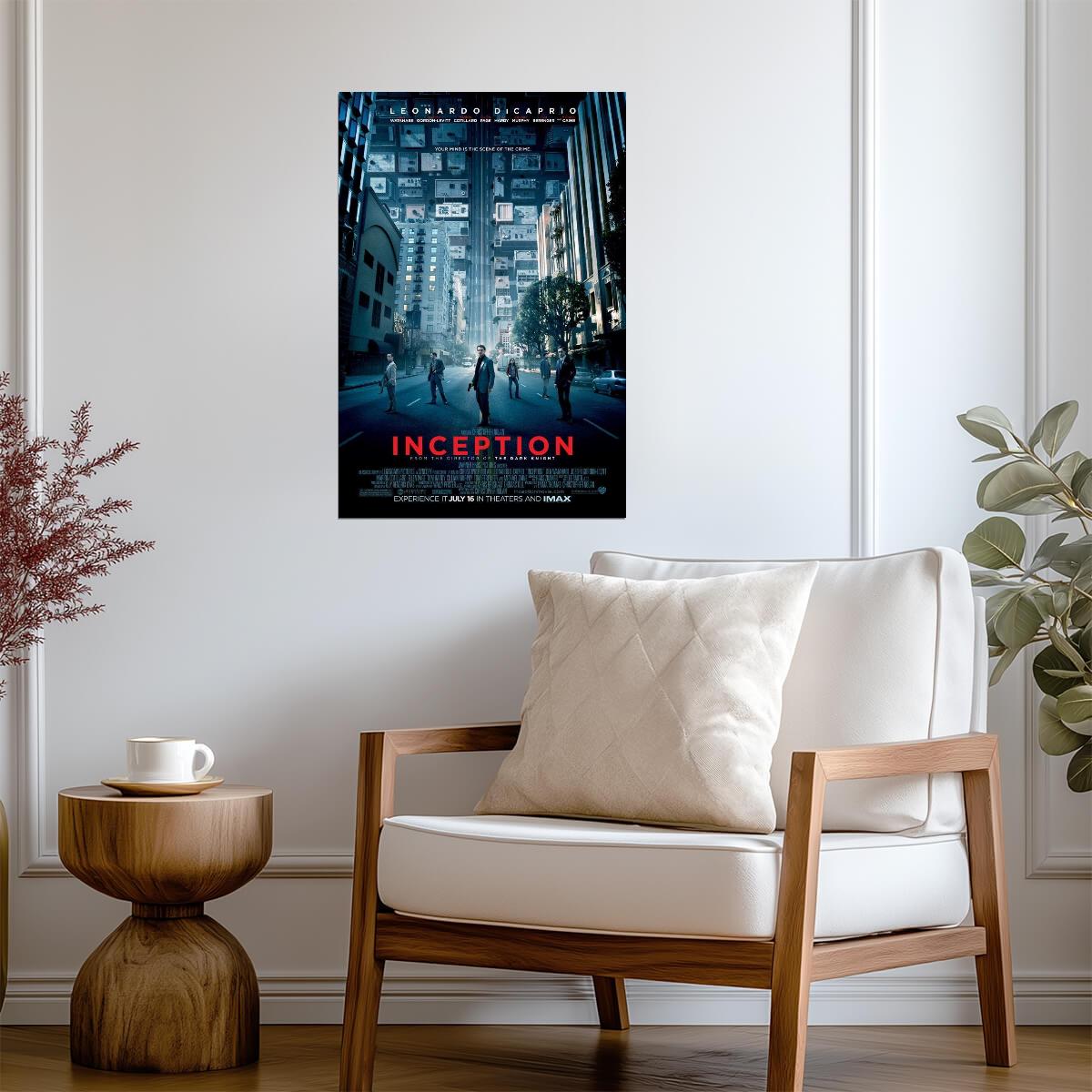 Inception 2010 | A Christopher Nolan Film | Sci-Fi Thriller Poster - Movies & TV Poster