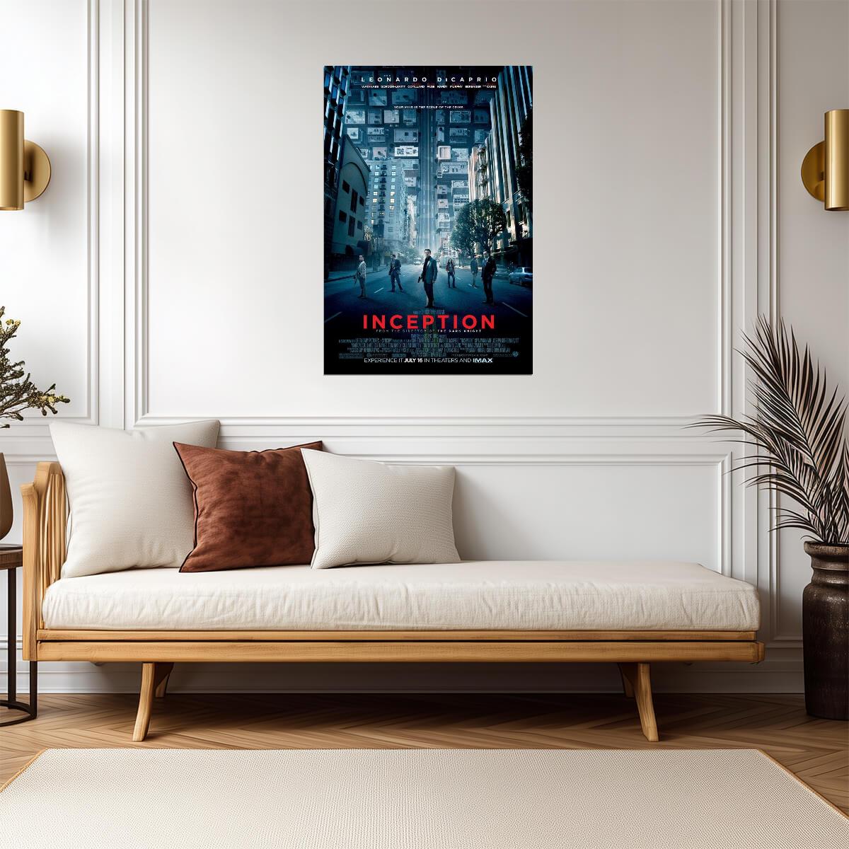 Inception 2010 | A Christopher Nolan Film | Sci-Fi Thriller Poster - Movies & TV Poster