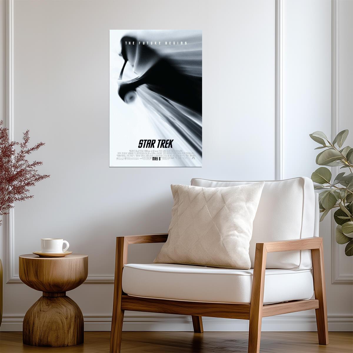 Star Trek 2009 | A Film by J.J. Abrams | Sci-Fi Movie Poster - Movies & TV Poster