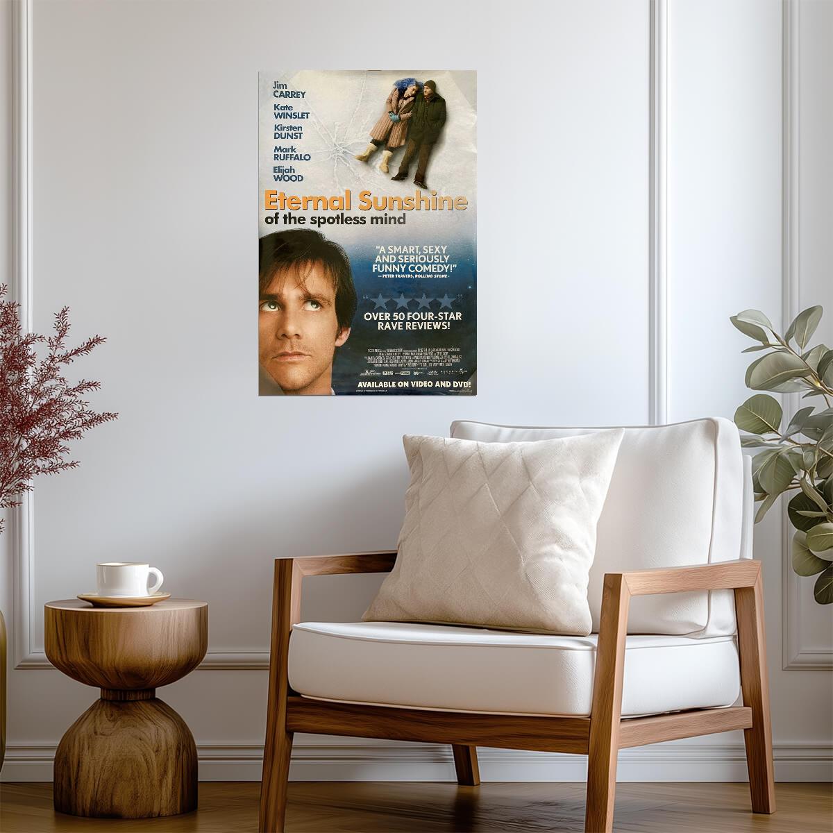 Eternal Sunshine of the Spotless Mind | Romantic Drama Movie Poster | Wall Art Gift - Movies & TV Poster