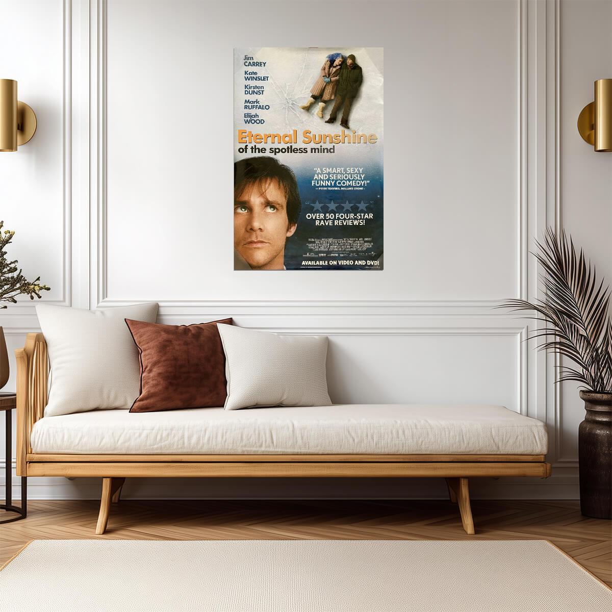 Eternal Sunshine of the Spotless Mind | Romantic Drama Movie Poster | Wall Art Gift - Movies & TV Poster