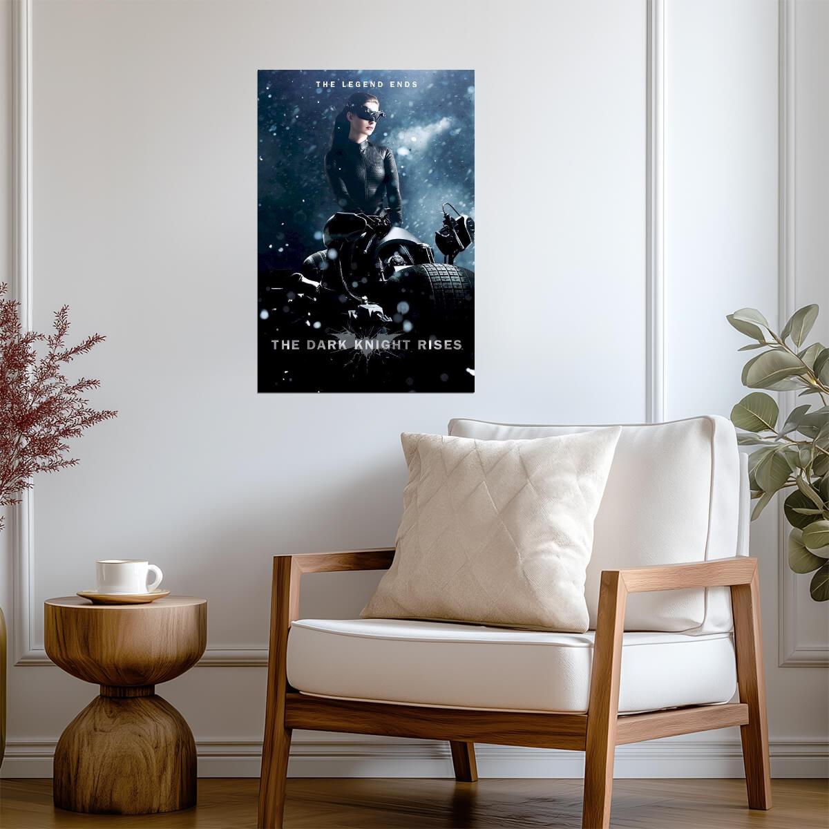The Dark Knight Rises | Anne Hathaway as Catwoman | Superhero Movie Poster - Movies & TV Poster