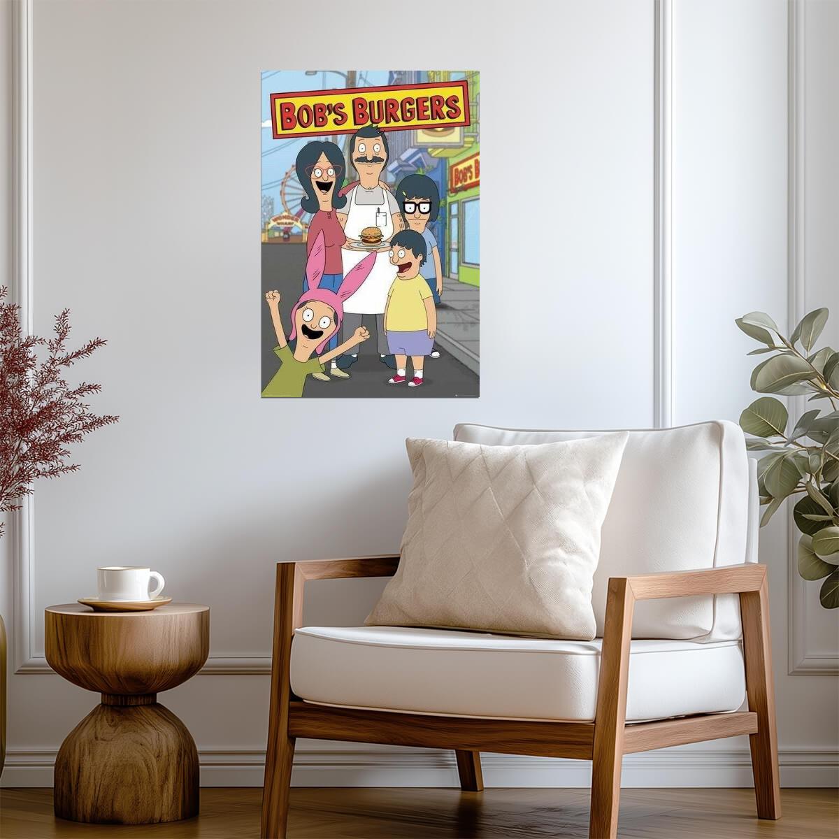Bob's Burgers | The Belcher Family Portrait | Animated TV Show Poster - Movies & TV Poster