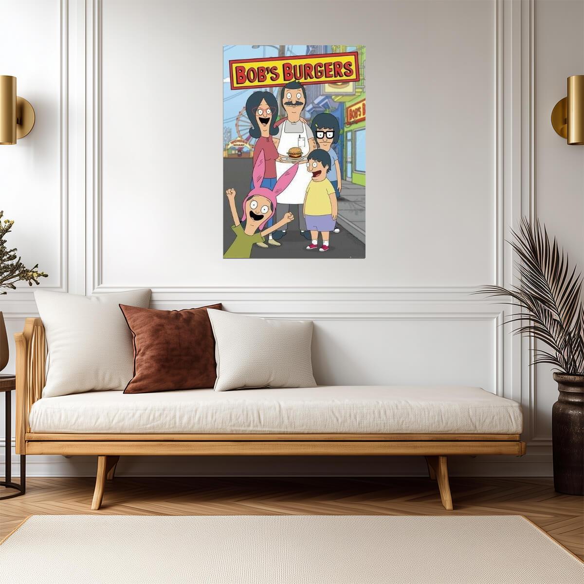 Bob's Burgers | The Belcher Family Portrait | Animated TV Show Poster - Movies & TV Poster