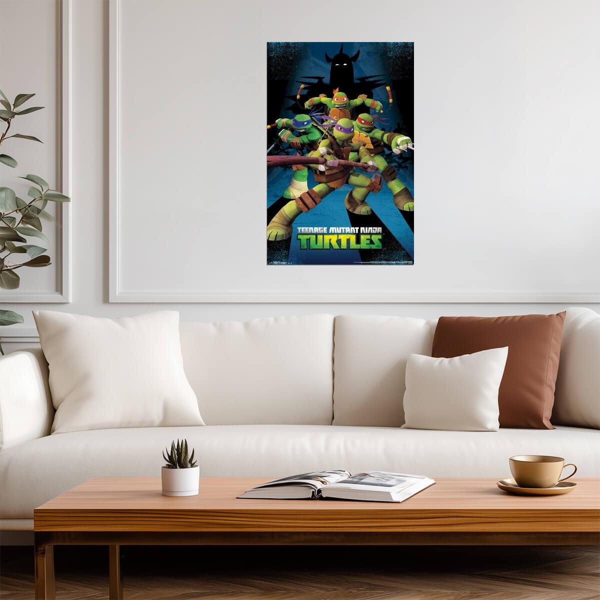 Teenage Mutant Ninja Turtles Assemble | Nickelodeon Cartoon Poster - Movies & TV Poster