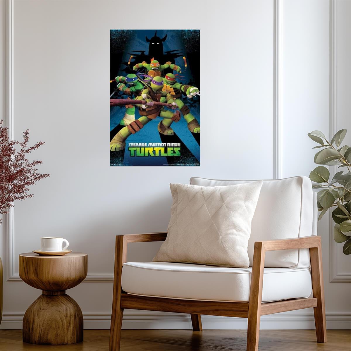 Teenage Mutant Ninja Turtles Assemble | Nickelodeon Cartoon Poster - Movies & TV Poster