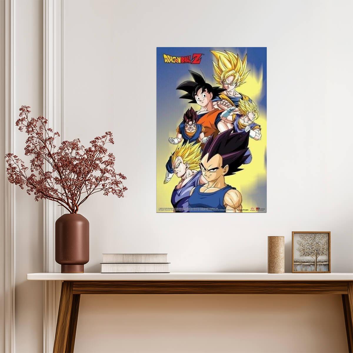 Dragon Ball Z | Goku and the Z Fighters | Shonen Anime Poster - Anime Poster