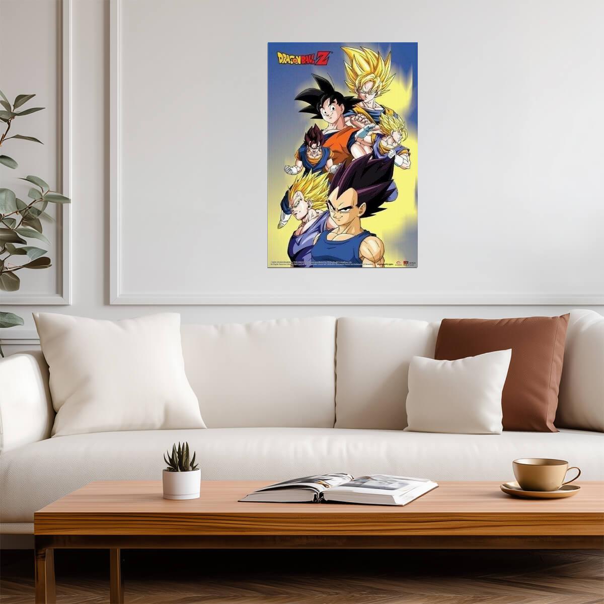 Dragon Ball Z | Goku and the Z Fighters | Shonen Anime Poster - Anime Poster