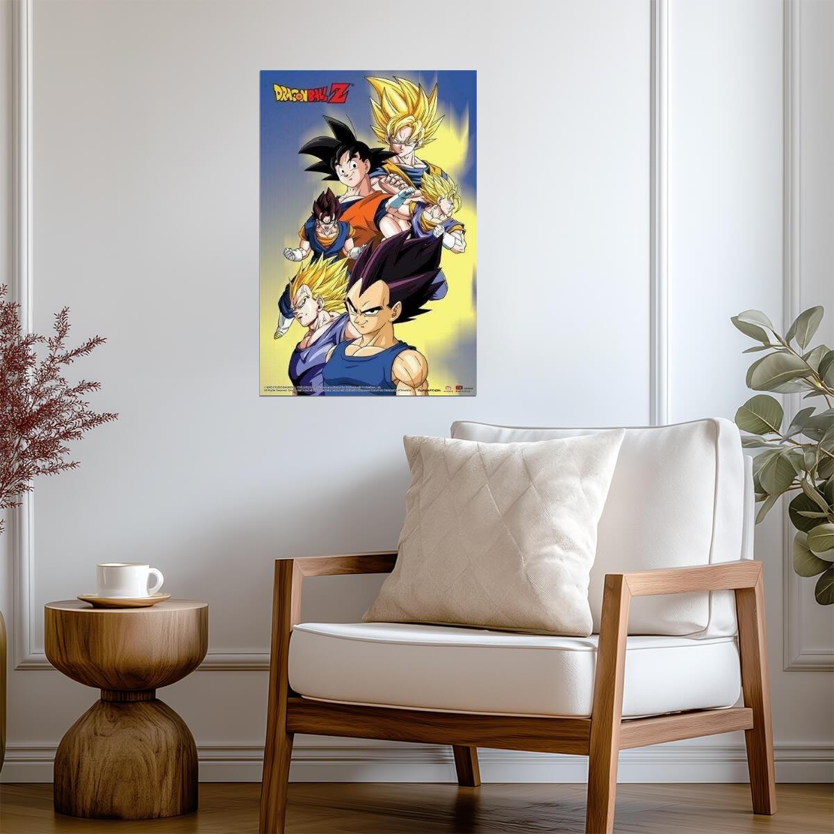 Dragon Ball Z | Goku and the Z Fighters | Shonen Anime Poster - Anime Poster