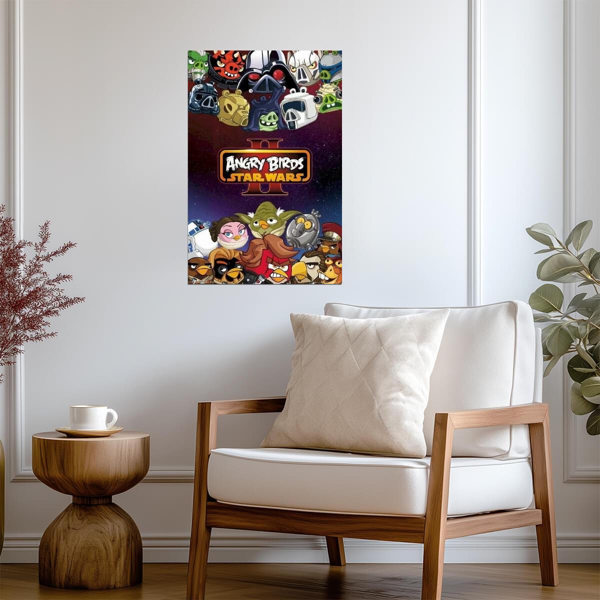 Angry Birds Star Wars II | Good vs Evil Video Game Poster - Video Games Poster