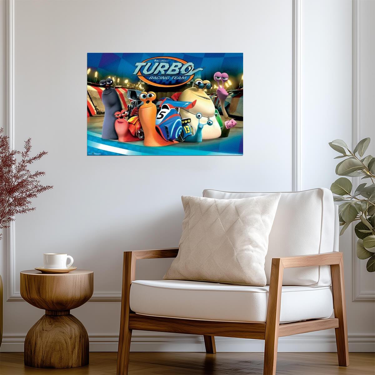 Turbo 2013 | DreamWorks Animated Racing Movie Poster - Movies & TV Poster