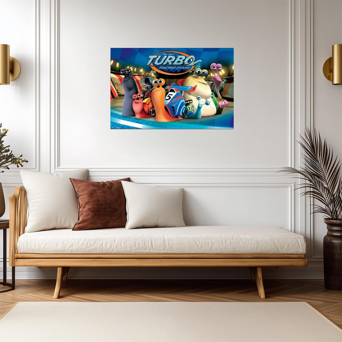 Turbo 2013 | DreamWorks Animated Racing Movie Poster - Movies & TV Poster
