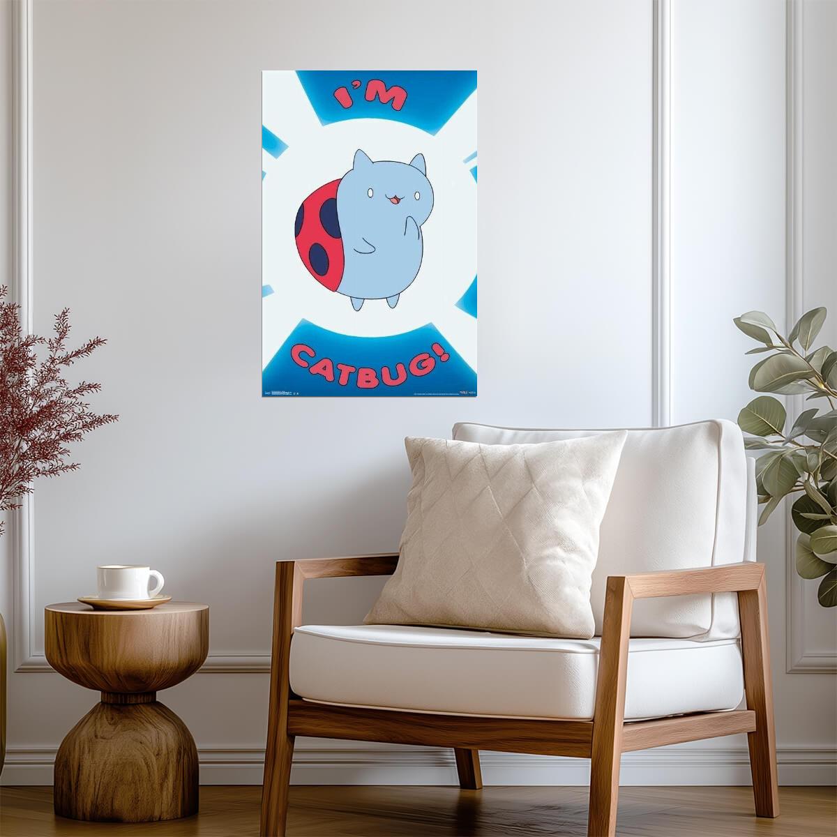 Bravest Warriors | I'm Catbug Quote | Pendleton Ward Cartoon Poster - Movies & TV Poster