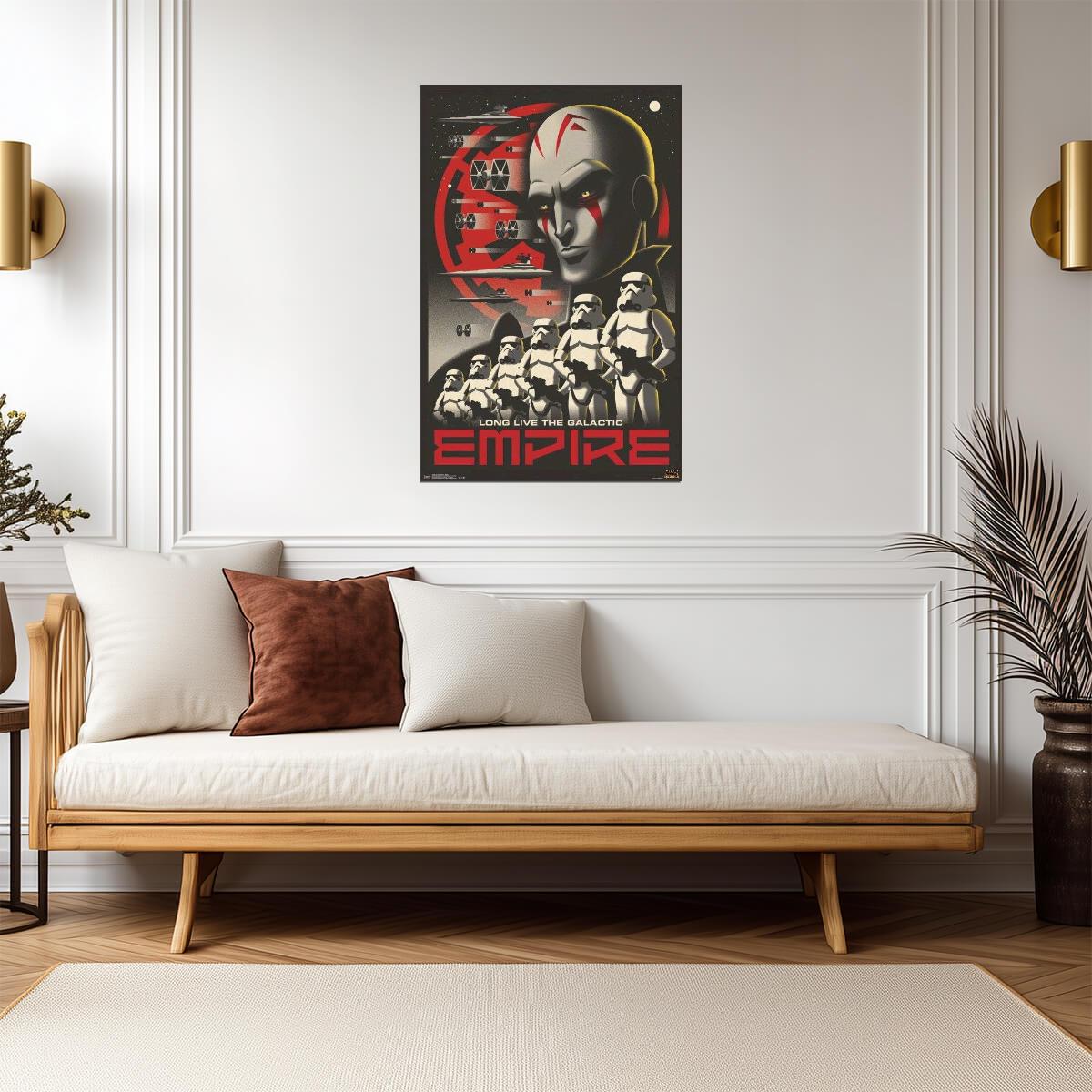 Star Wars Rebels | Long Live The Galactic Empire | Propaganda Art Poster - Movies & TV Poster