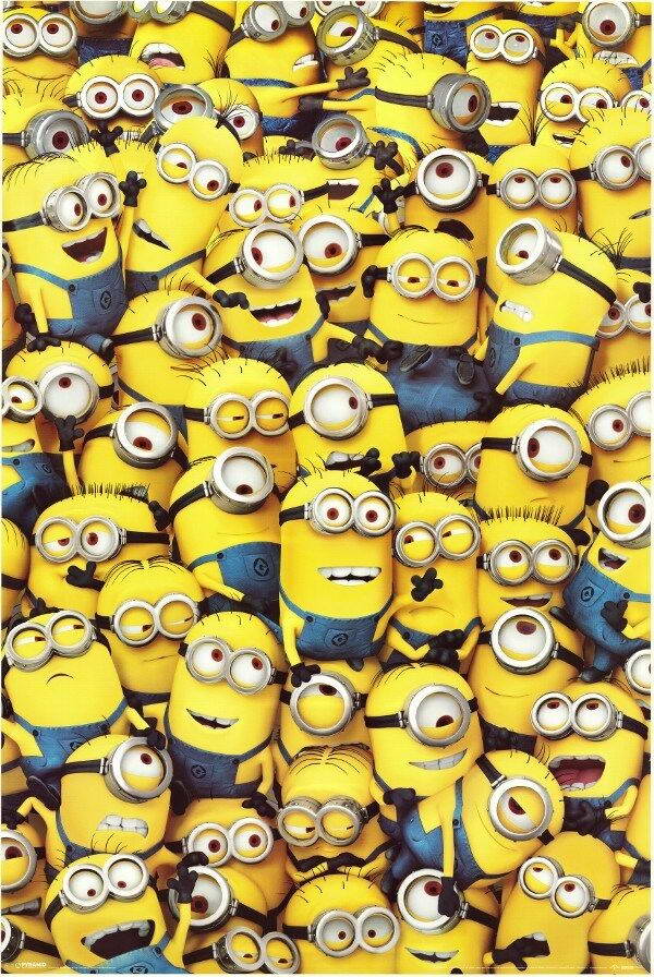 Despicable Me | A Crowd of Minions | Animated Movie Poster - Movies & TV Poster