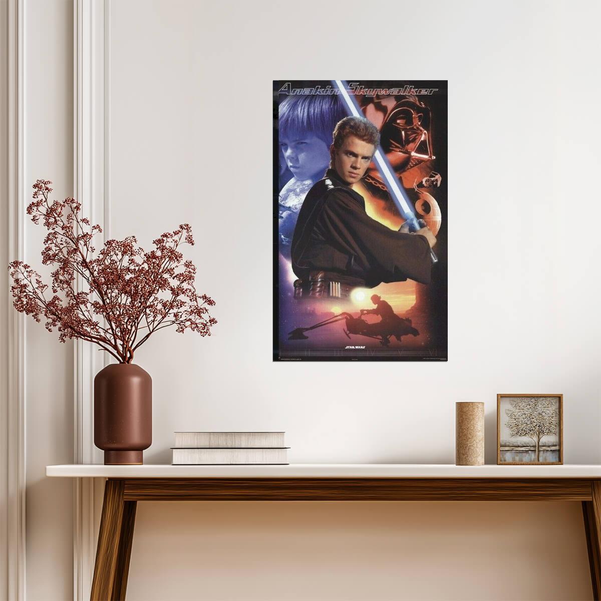 Star Wars: Attack of the Clones | Anakin Skywalker Collage | Sci-Fi Movie Poster - Movies & TV Poster