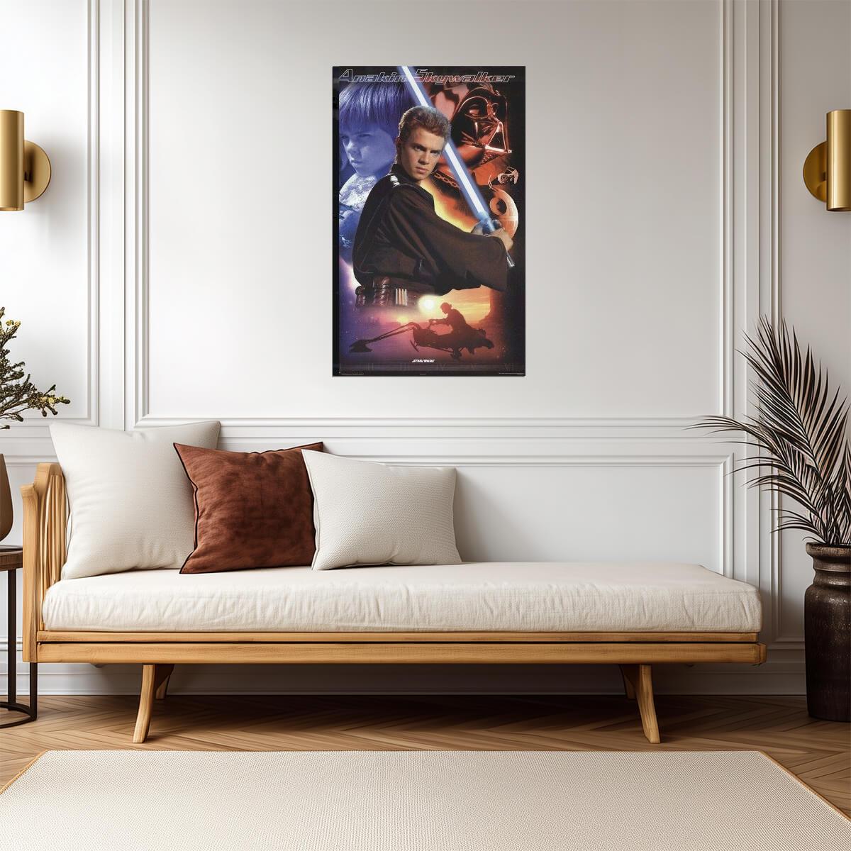 Star Wars: Attack of the Clones | Anakin Skywalker Collage | Sci-Fi Movie Poster - Movies & TV Poster