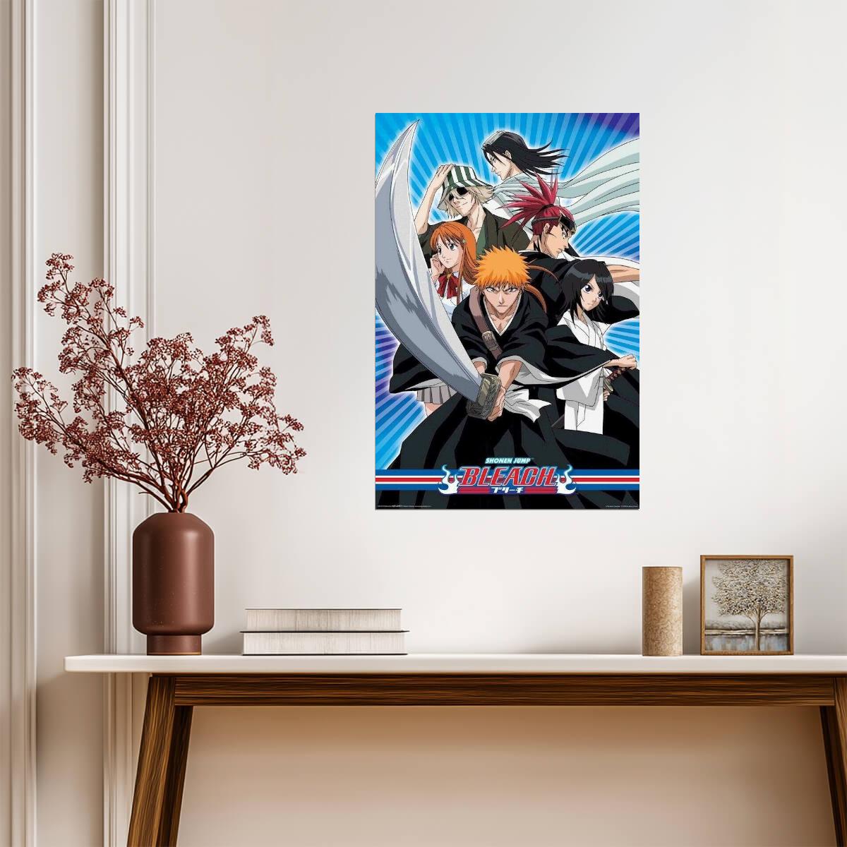 Bleach | Ichigo Kurosaki and Friends | Shonen Jump Anime Poster - Anime Poster