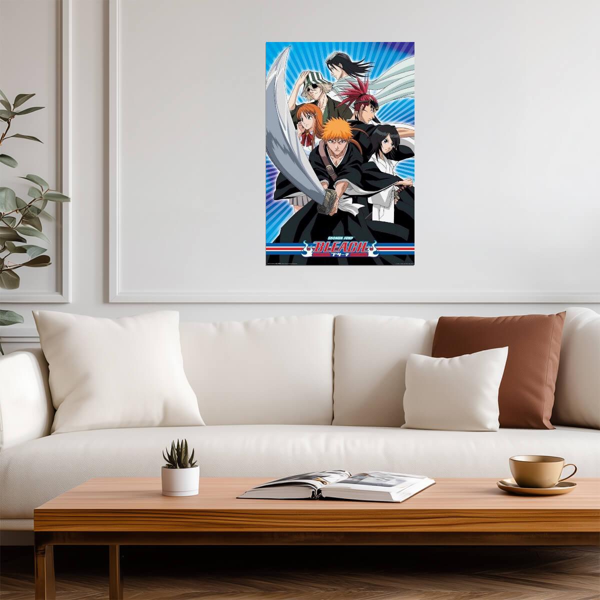 Bleach | Ichigo Kurosaki and Friends | Shonen Jump Anime Poster - Anime Poster