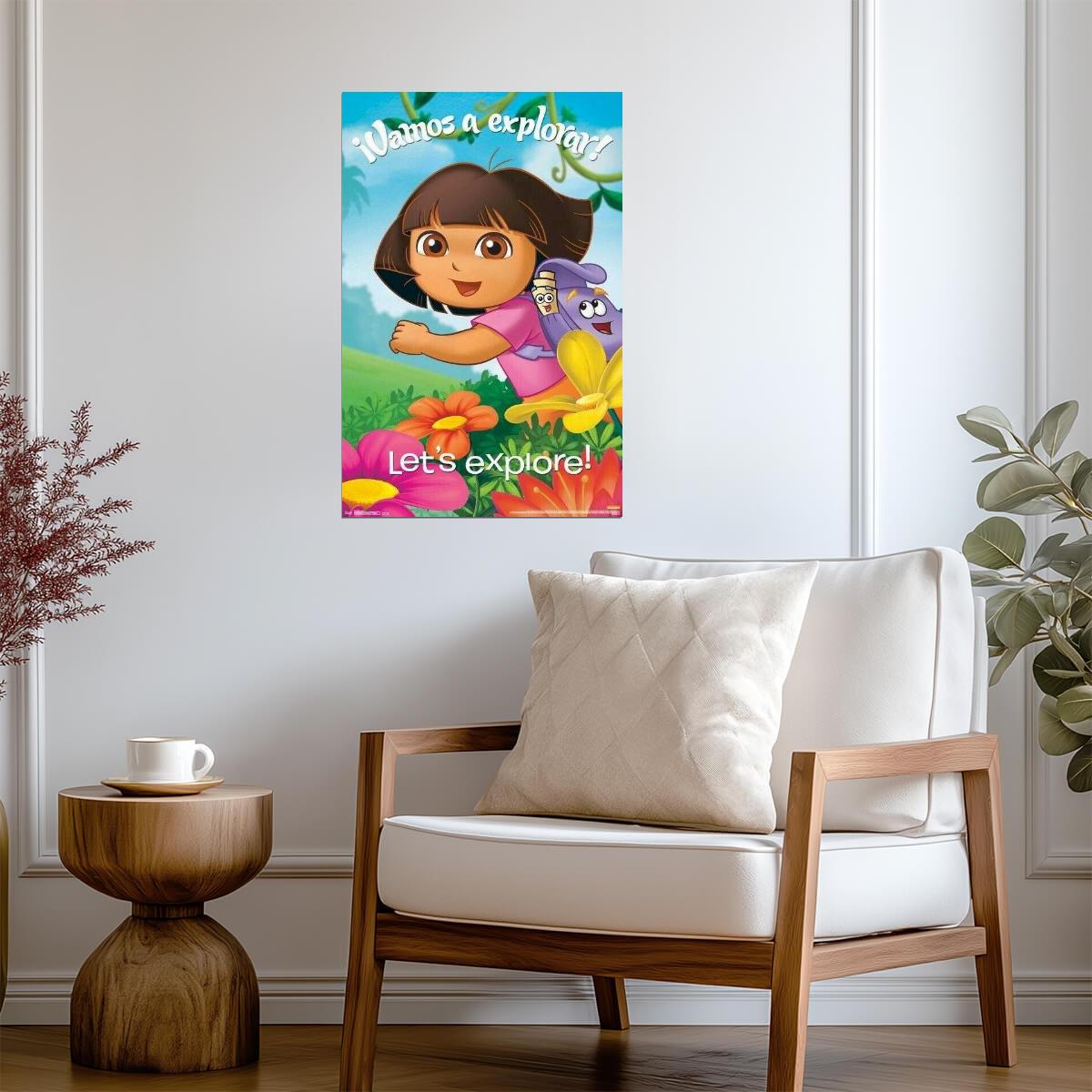 Dora the Explorer | "¡Vámonos a Explorar!" Quote | Nickelodeon Kids Poster - Movies & TV Poster