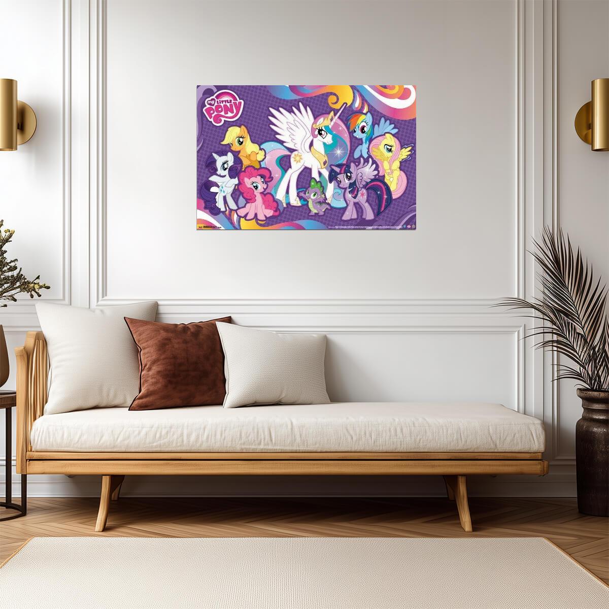 My Little Pony: Friendship Is Magic | Rarity and Friends | Kids Cartoon Poster - Movies & TV Poster