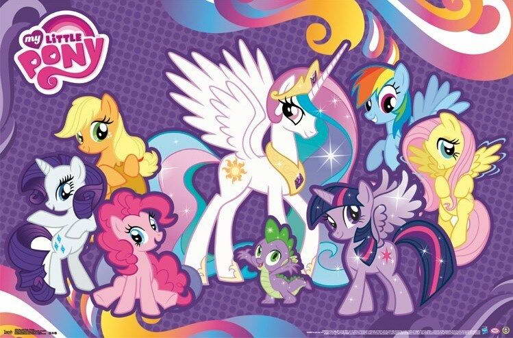 My Little Pony: Friendship Is Magic | Rarity and Friends | Kids Cartoon Poster - Movies & TV Poster
